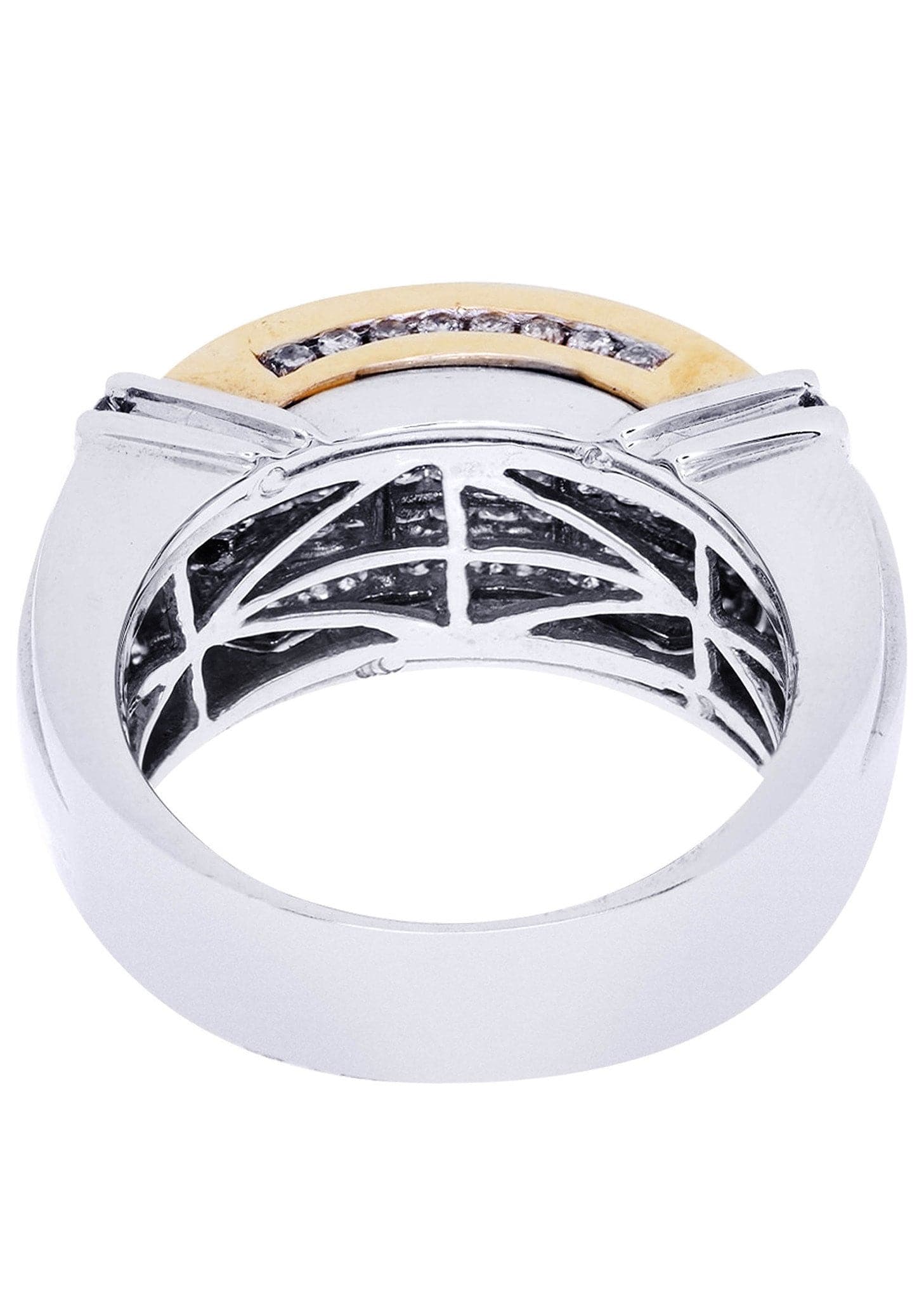 White Gold Mens Diamond Ring| 1.61 Carats| 13.72 Grams - Image 3