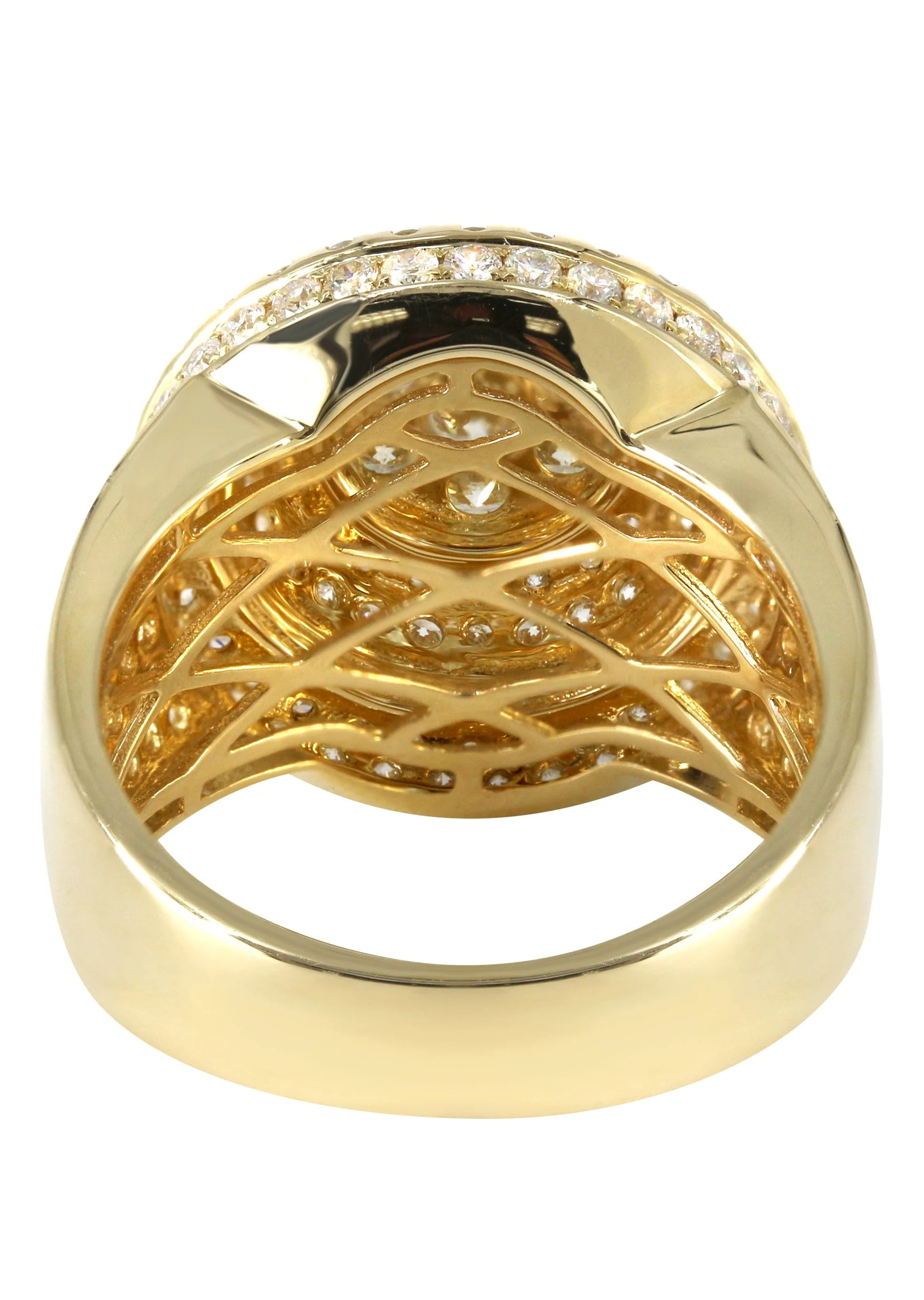 Mens Diamond Pinky Ring  | 4.25 Carats | 12.2 Grams - Image 3