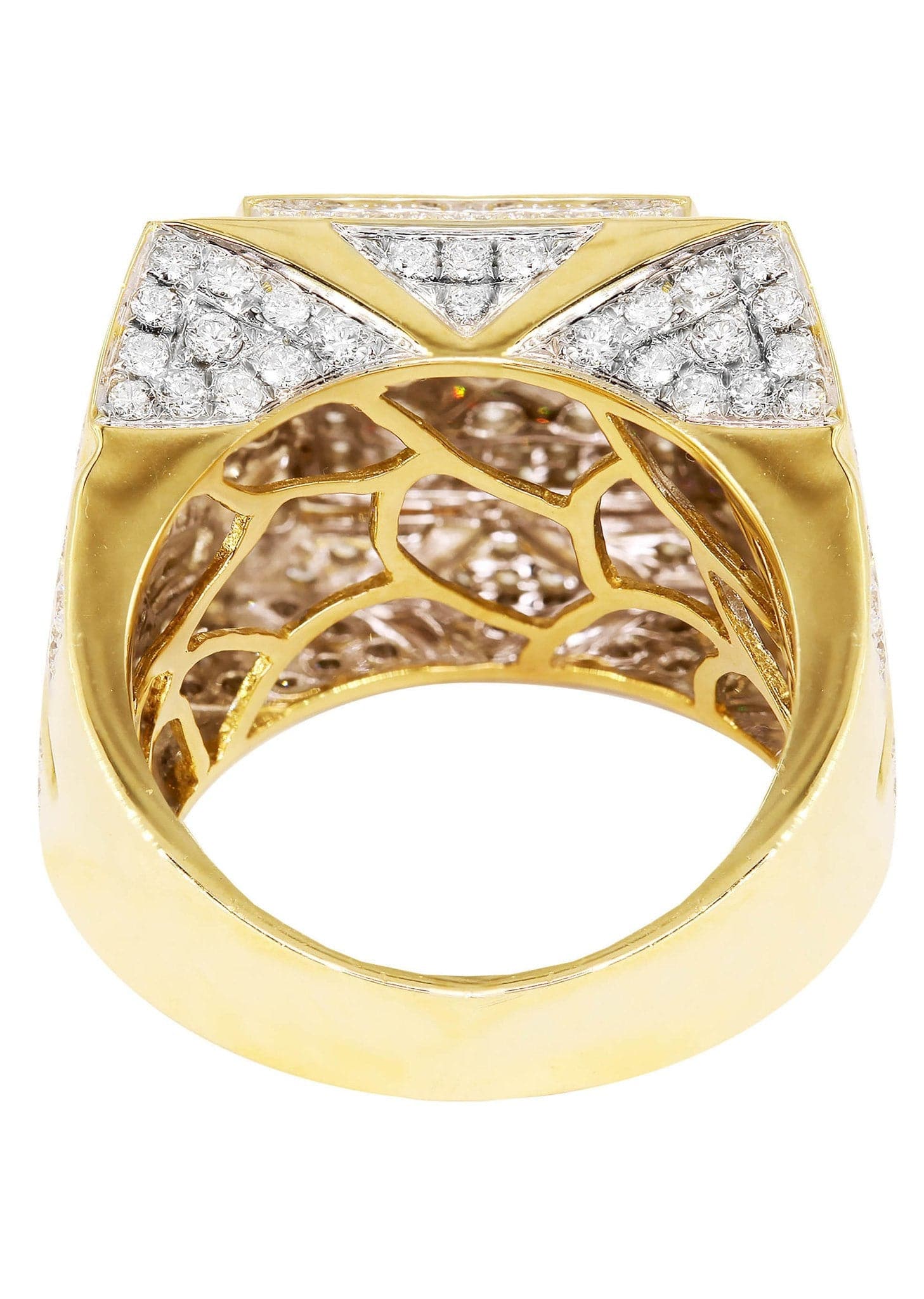 Mens Diamond Ring / Pinky Diamond Ring| 3.66 Carats - Image 3
