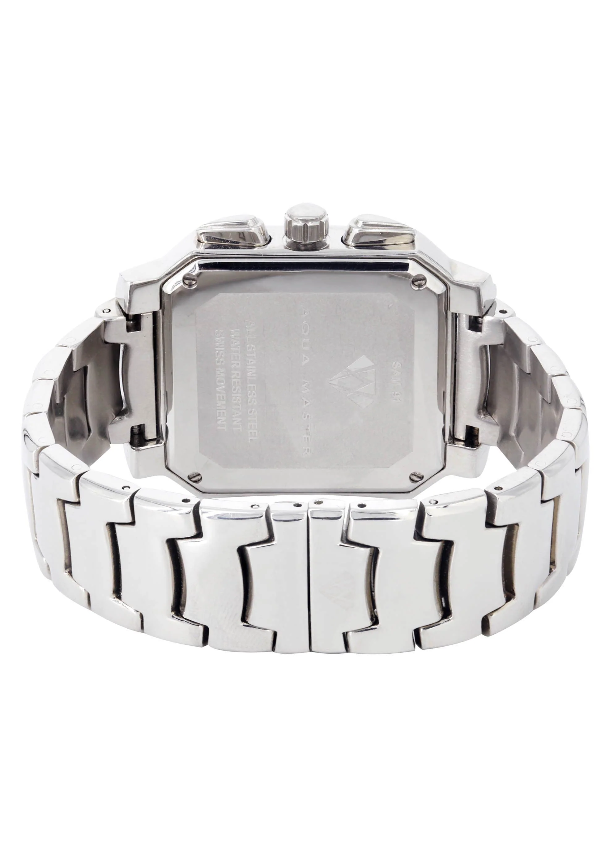 Mens White Gold Tone Diamond Watch | Appx. 2 Carats - Image 2