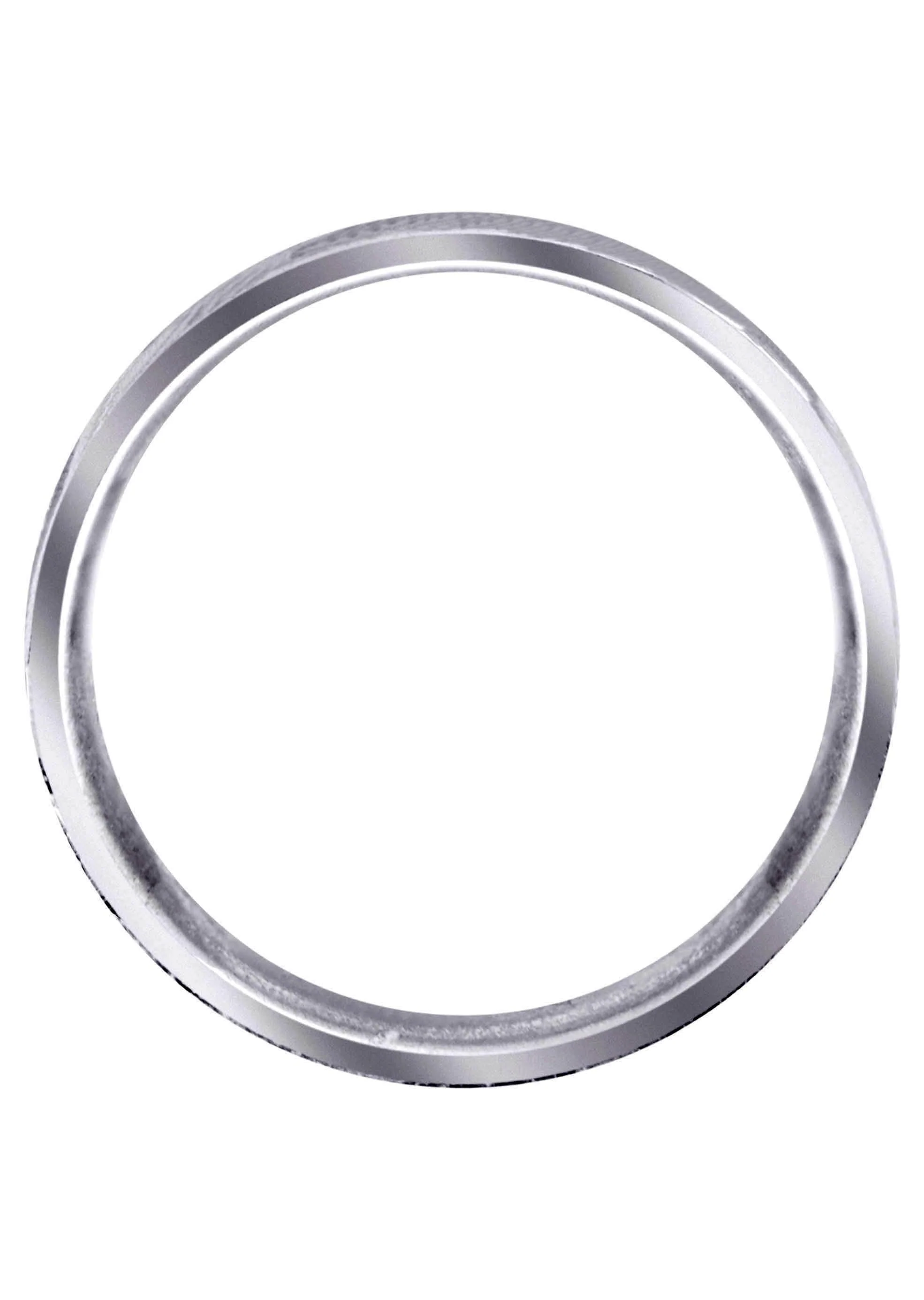 Modern Mens Wedding Band | High Polish Finish (Victor) - Image 3