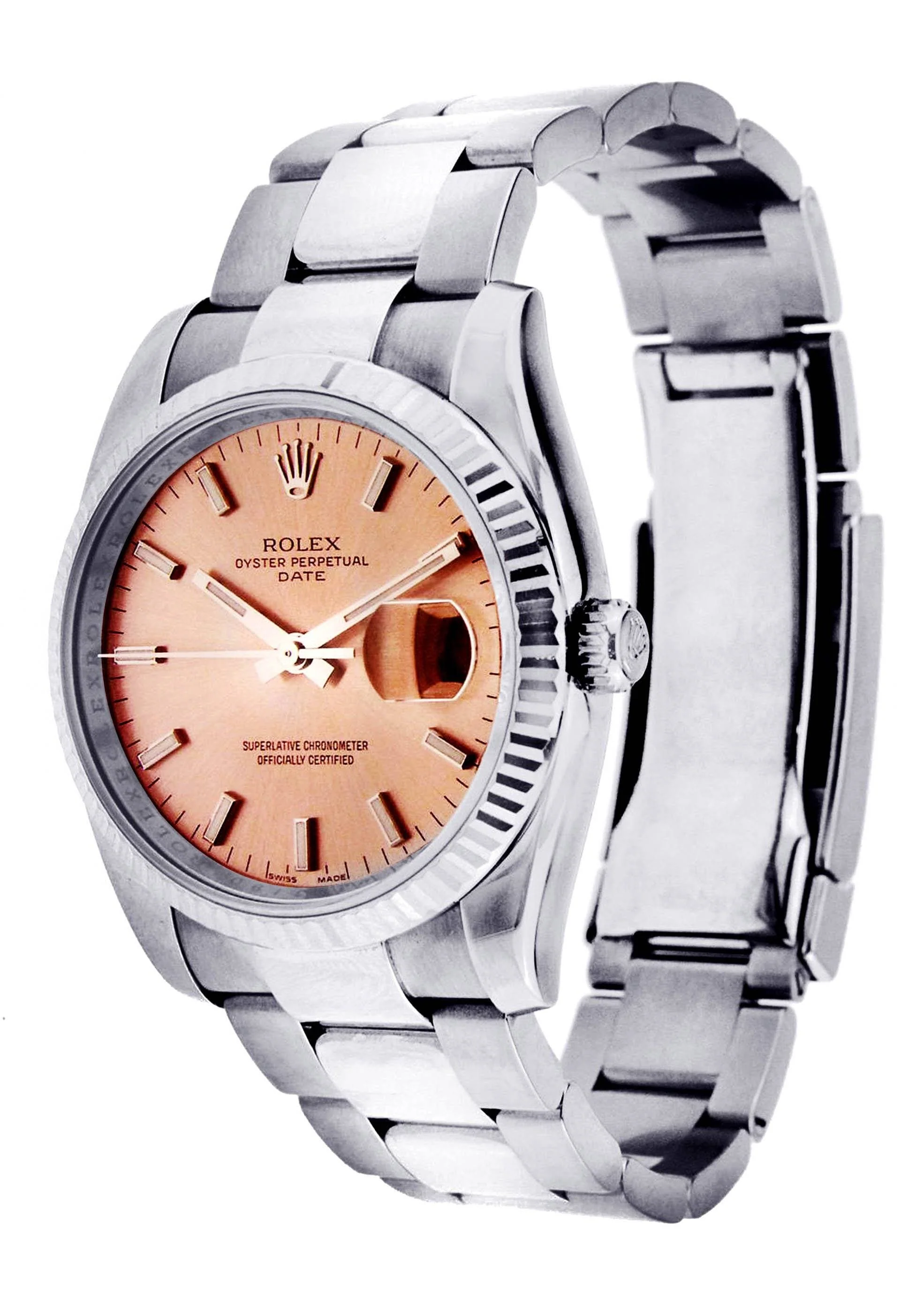 Rolex Date | Stainless Steel | 34 Mm - Image 3