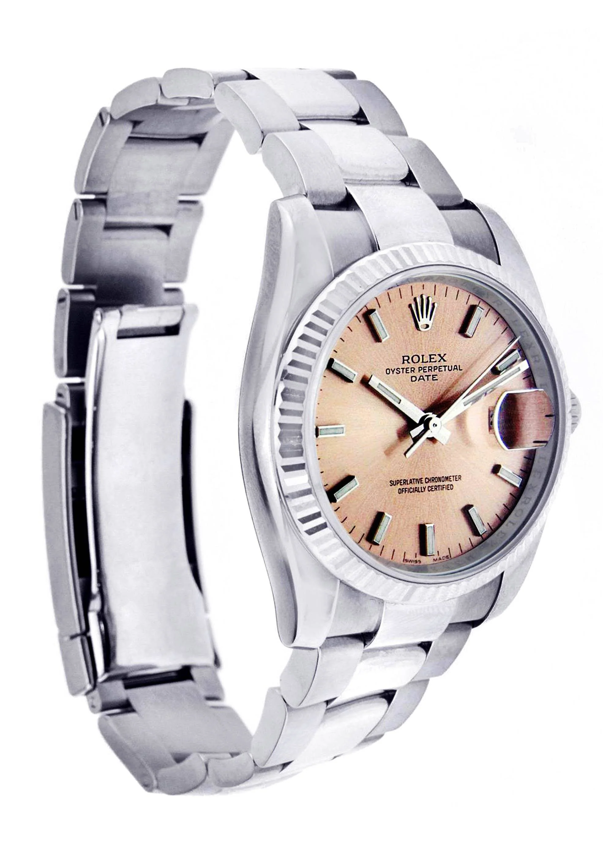Rolex Date | Stainless Steel | 34 Mm - Image 4