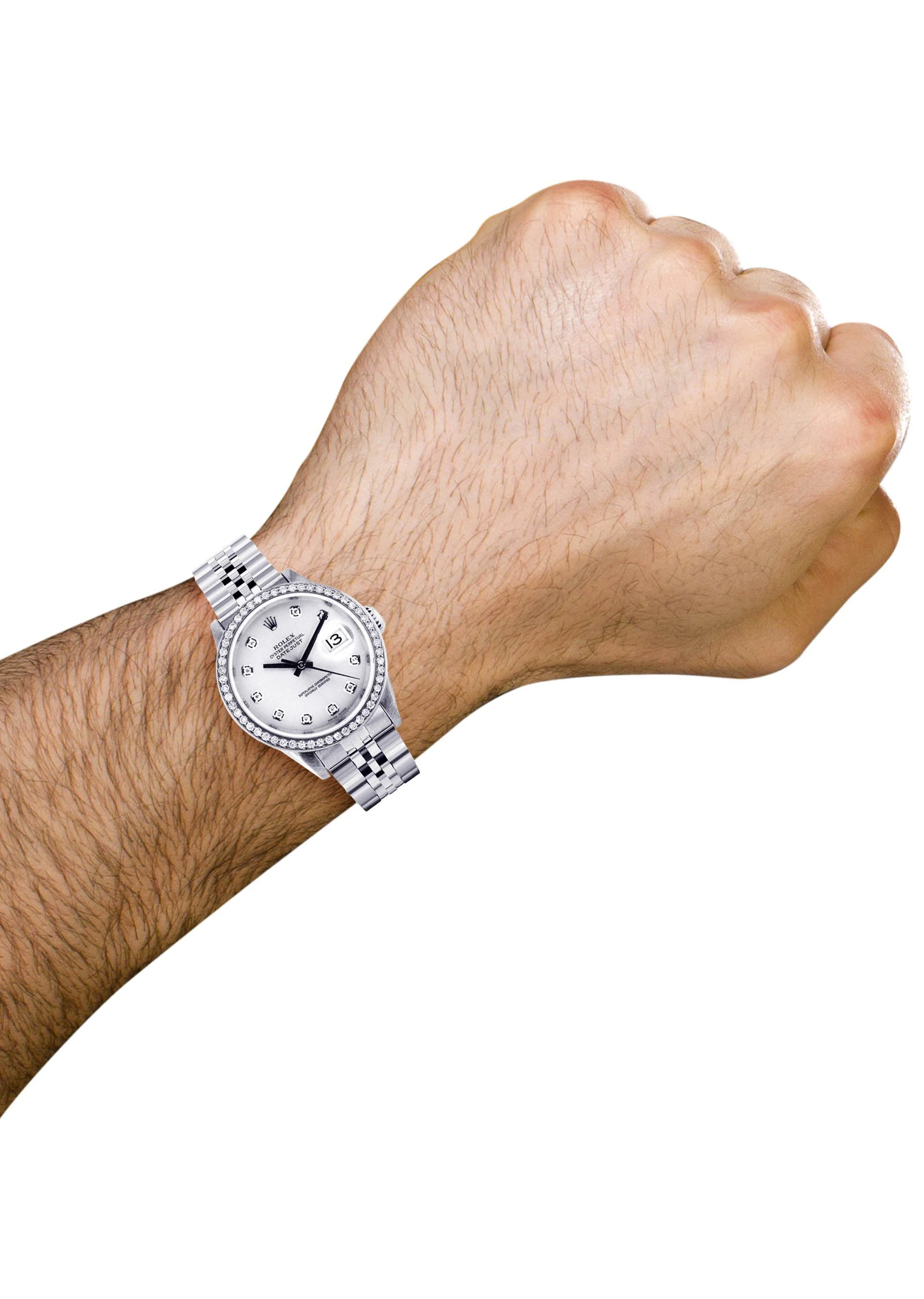Rolex Datejust | 18K white Gold | 36 Mm - Image 5