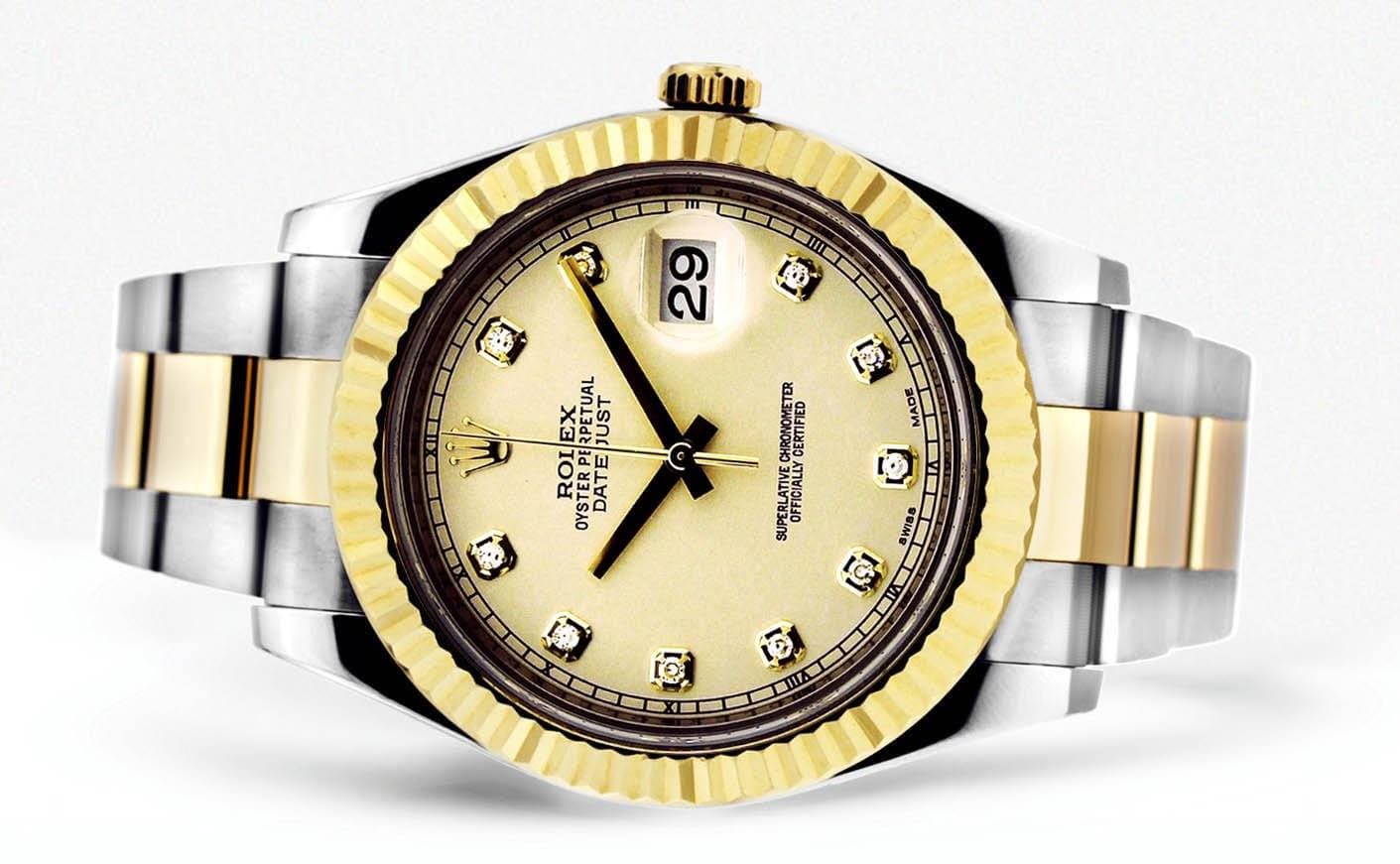 Rolex Datejust 2 | 18K Yellow Gold | 41 Mm - Image 2