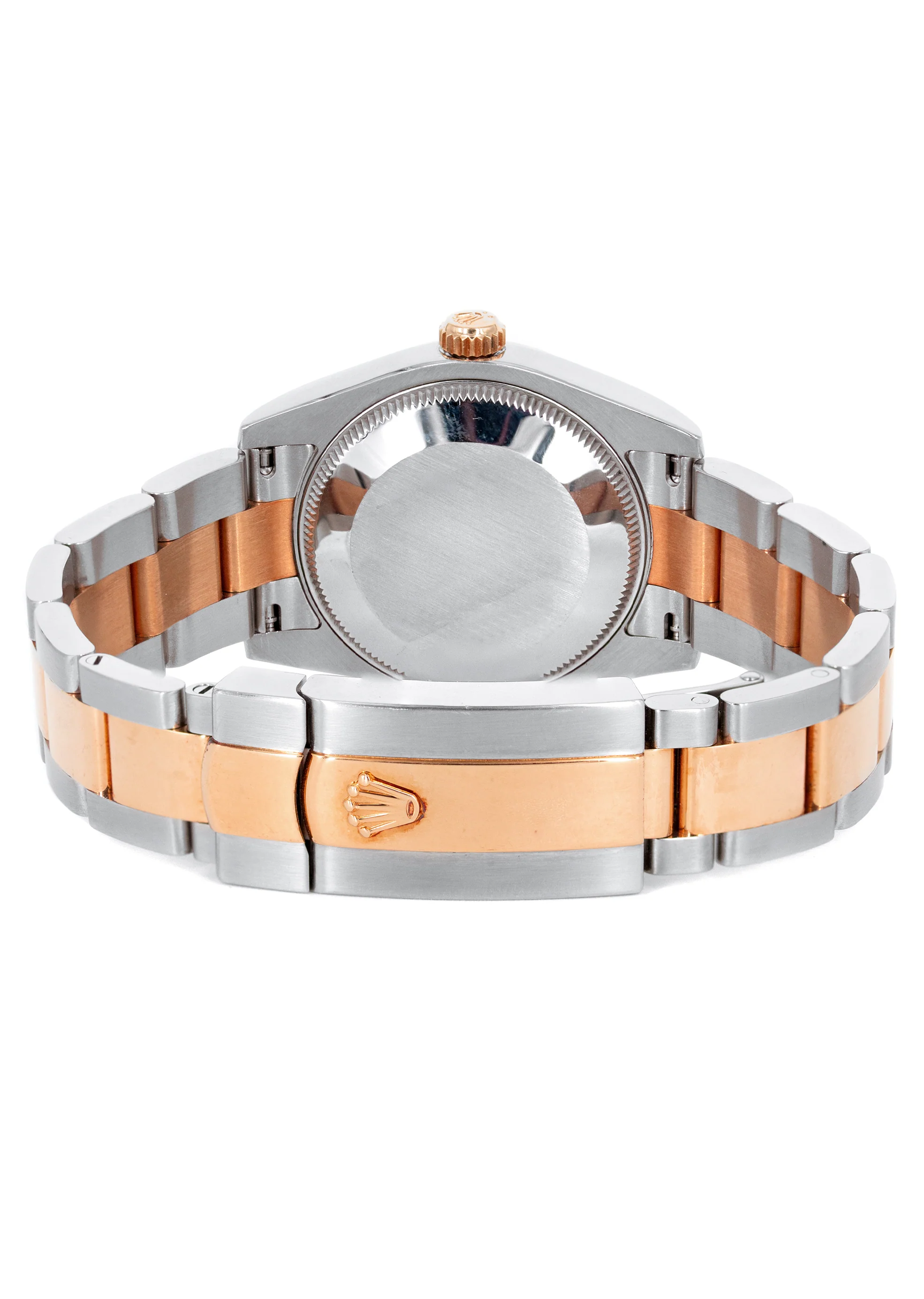 ROLEX DATEJUST 31 MM | OYSTER BAND 18K GOLD & STEEL WATCH | 178341 | 18K ROSE GOLD SMOOTH | WHITE ROMAN - Image 2