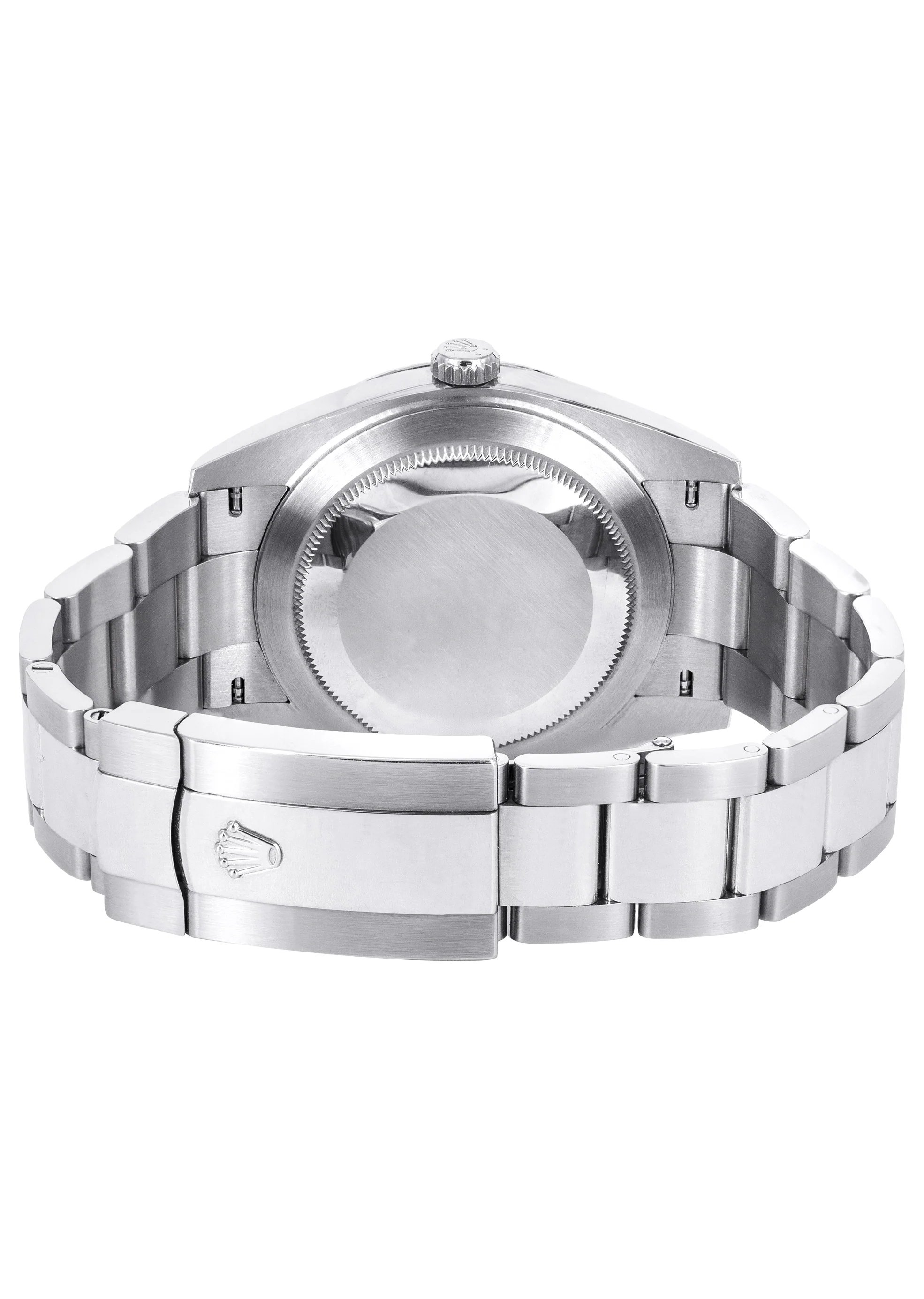 ROLEX DATEJUST 41 MM | OYSTER STEEL WATCH | RHODIUM/GRAY DIAL| 126300 | SMOOTH BEZEL - Image 2