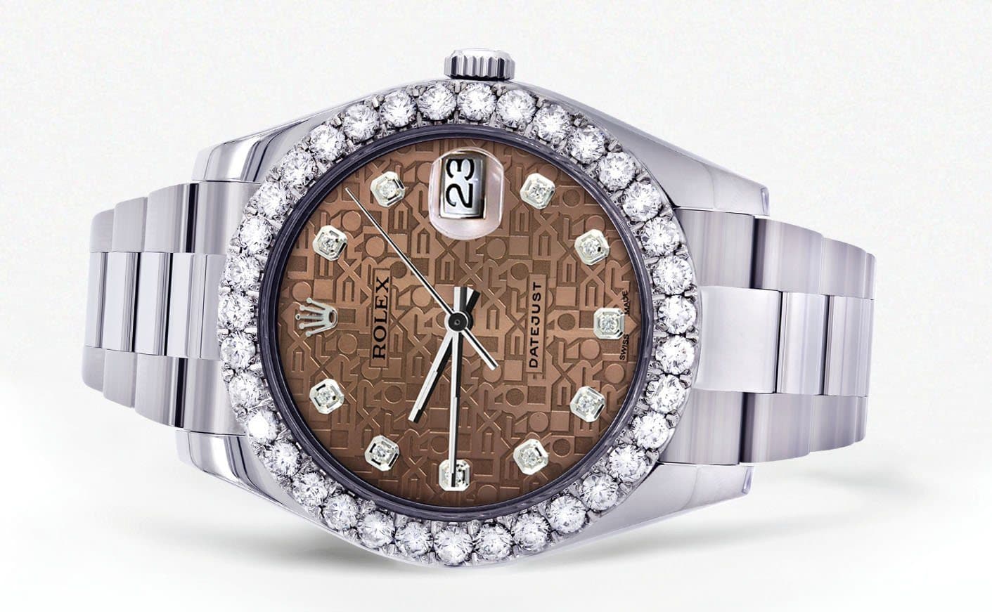 Rolex Datejust II Watch | 41 MM | Custom Jubilee Diamond Dial | Oyster Band - Image 2
