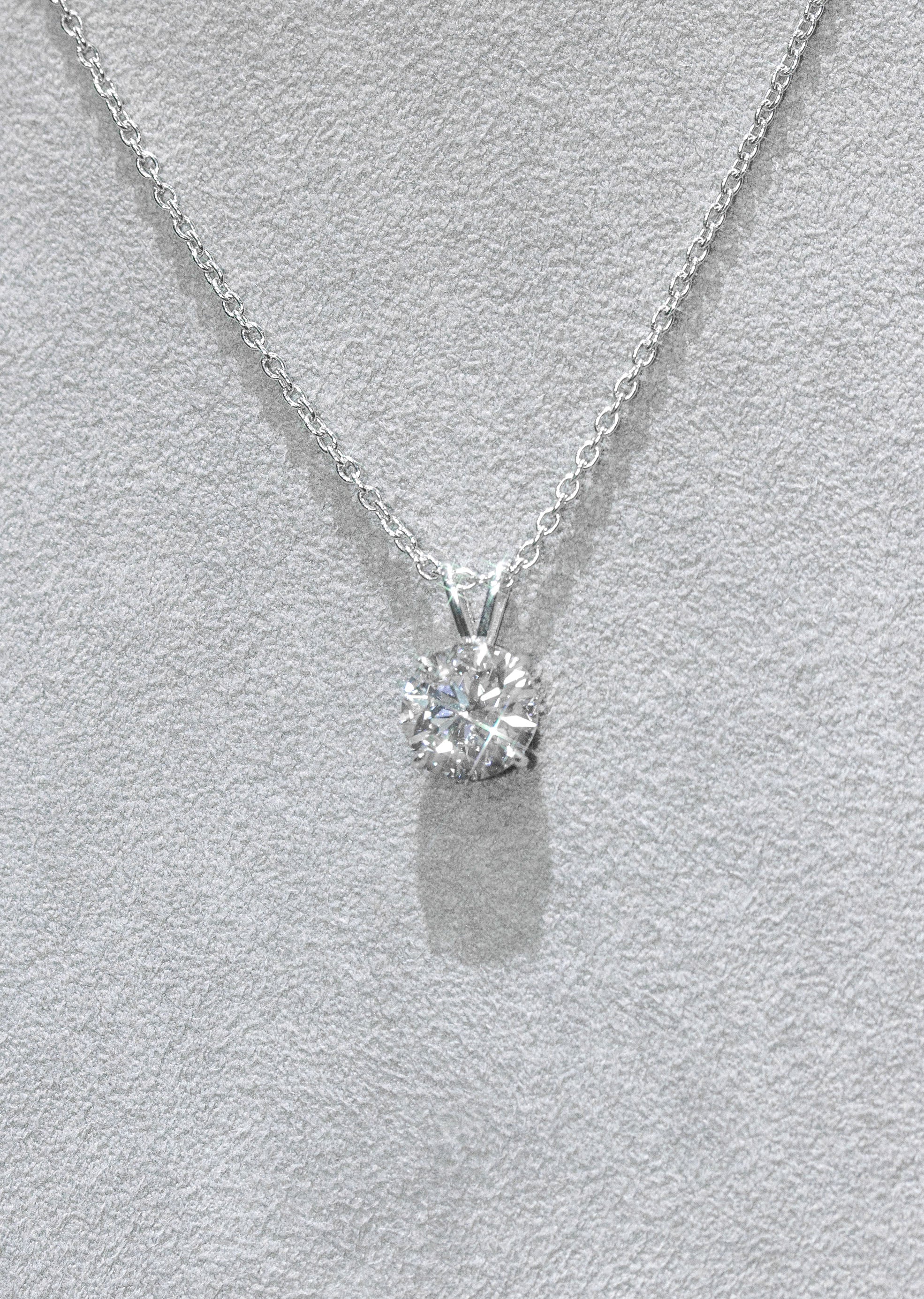 Women Jewelry - Diamond Necklace For Women | Lab Grown Diamond Solitaire Pendant - Image 4