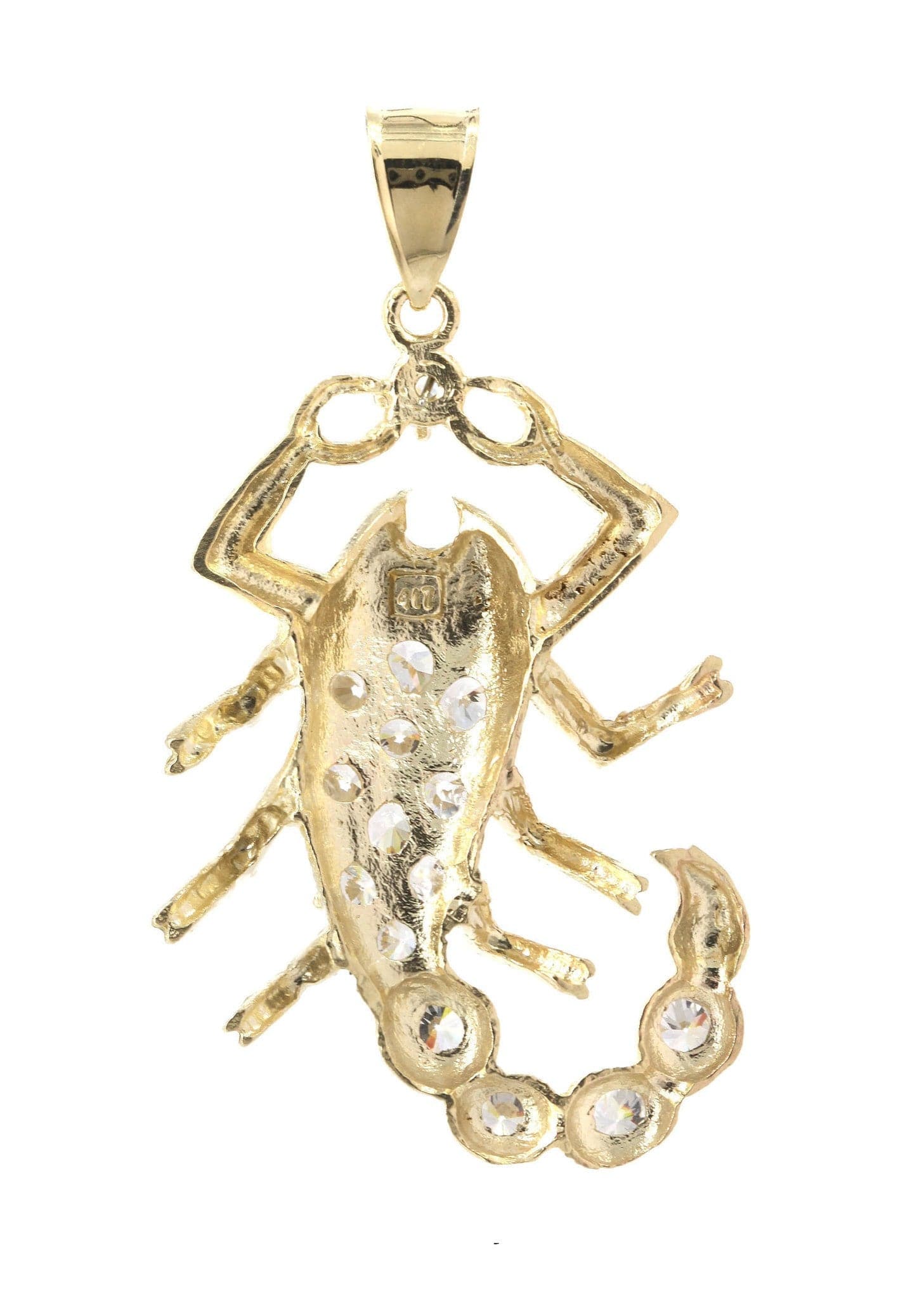 Scorpio  10K Gold Pendant | 11.9 Grams - Image 3