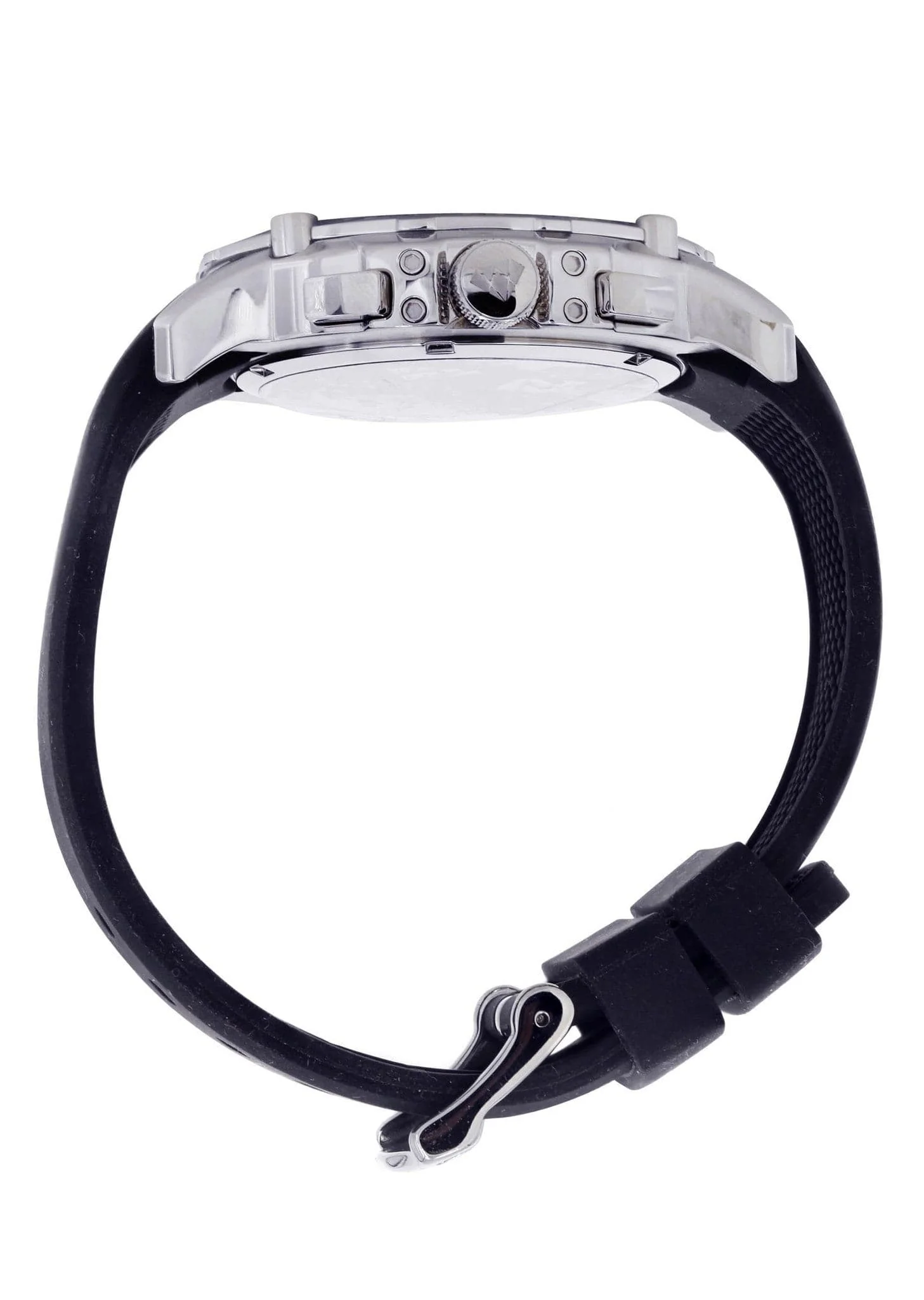 Mens White Gold Tone Diamond Watch | Appx. 0.40 Carats - Image 3