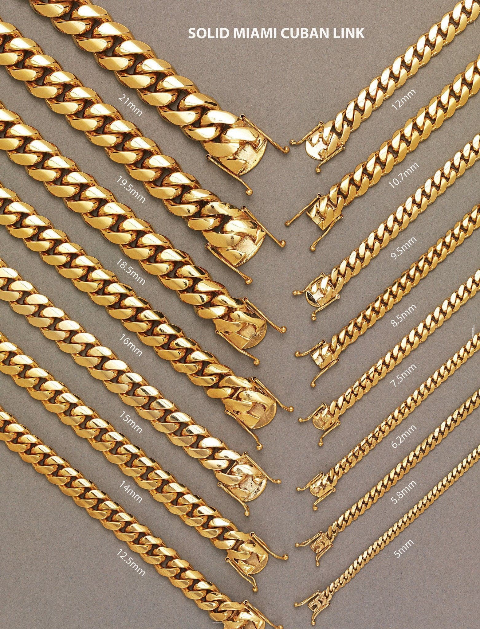 14K Gold Bracelet Solid Miami Cuban Link For Women - Image 4