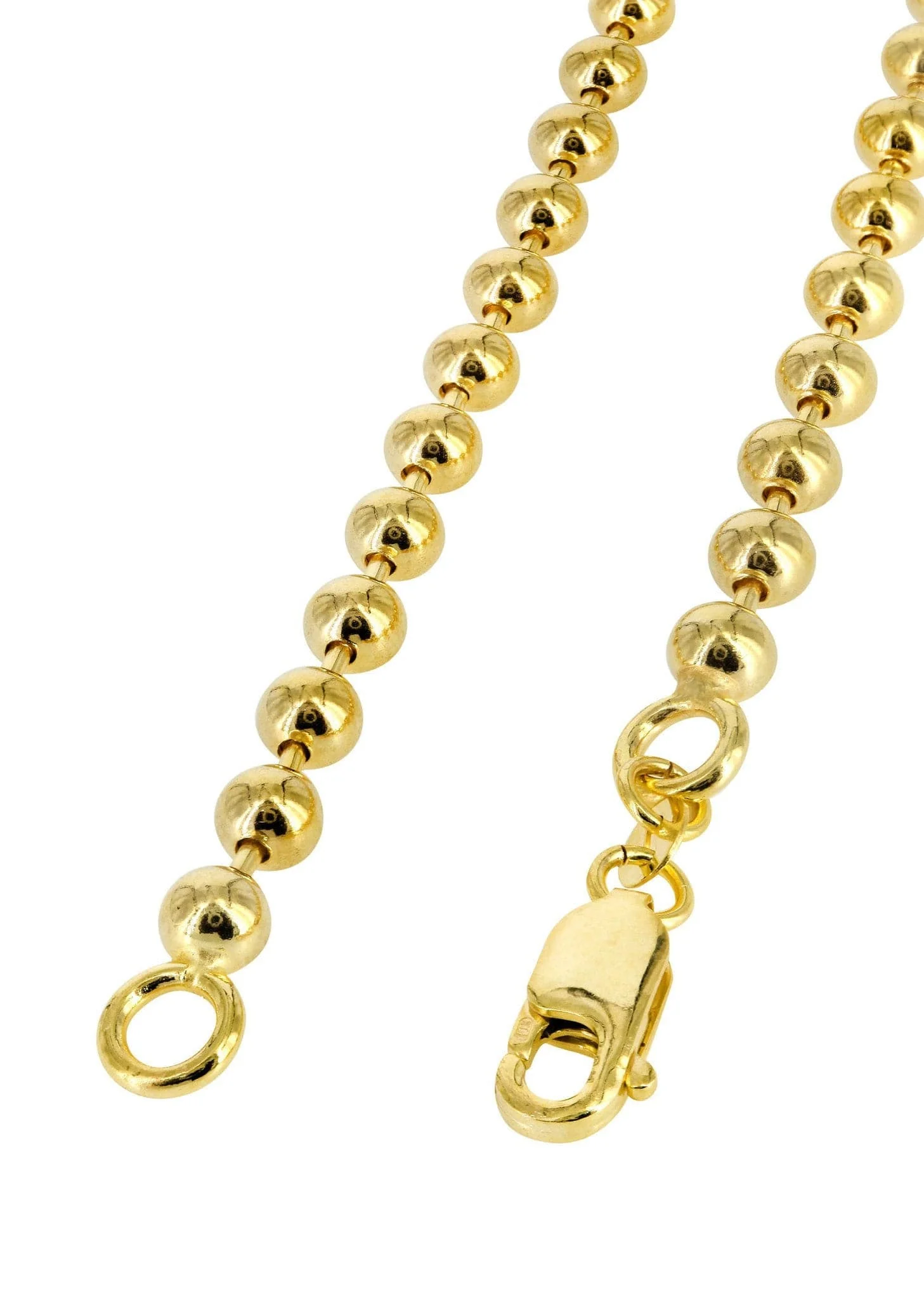 Dog Tag Chain 14K Gold - Image 4