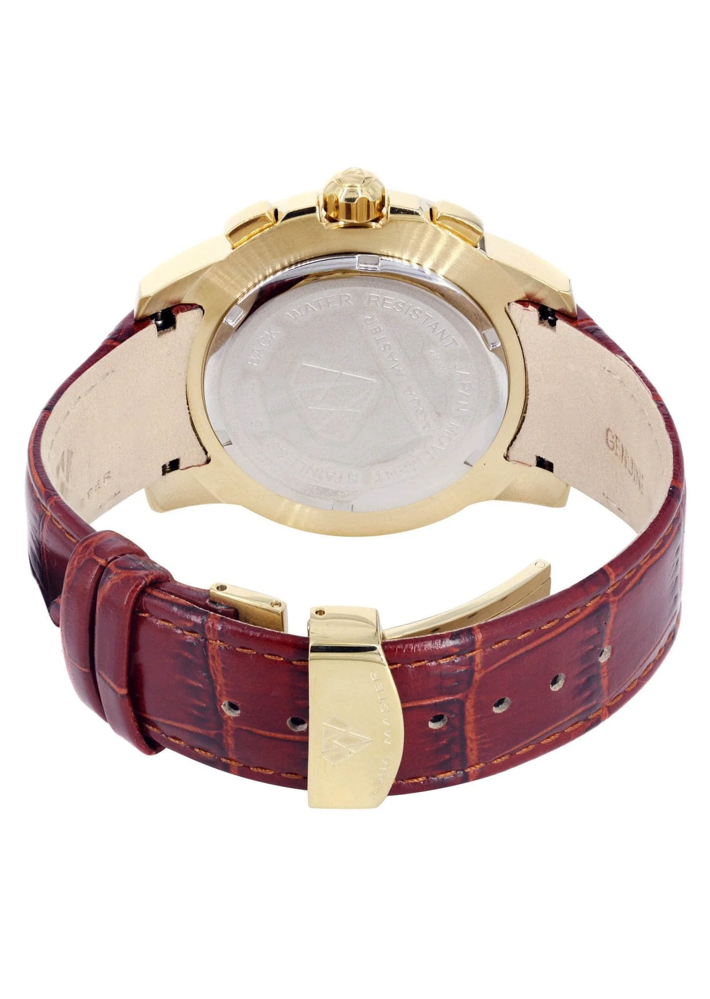 Mens Yellow Gold Tone Diamond Watch | Appx. 0.2 Carats - Image 2